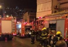 الحريق الذي اندلع بالمنزل