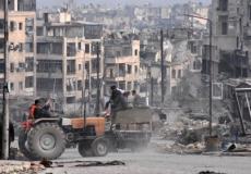 الدمار في مدينة حلب