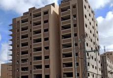 البرج الأول من المشروع في شمال غزة