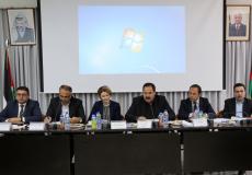 الوزير صبري صيدم يبحث مع المانحين سبل تطوير الطاع التعليمي