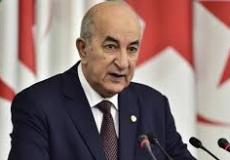  رئيس جمهورية الجزائر عبد المجيد تبون