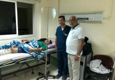 وصول أول جريح فلسطيني للعلاج في المستشفيات المصرية