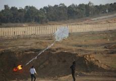 نجاة مطلقي الطائرات الورقية بغزة من صواريخ الاحتلال