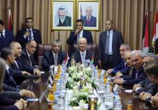 الوفد الأمني المصري يجتمع مع الحكومة في غزة