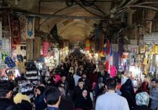 أحد أسواق العاصمة الإيرانية طهران