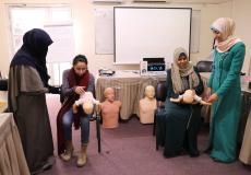 مركز حياة يفتتح سلسلة دورات لموظفين برنامج غزة للصحة النفسية
