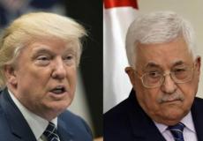 الرئيس عباس وترامب