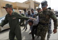 اعتقال أحد عناصر داعش في تكريت