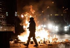 احتجاجات تشارلوت ضد عنصرية الشرطة الأميركية