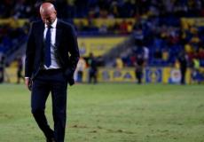 مدرب ريال مدريد الفرنسي زين الدين زيدان