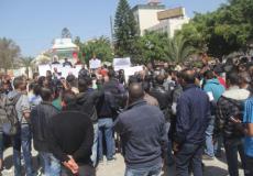 جانب من الاعتصام( عدسة: محمد سلاّم)