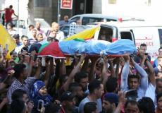  تشيع جثمان الشهيدة الطفلة فاطمة حجيجي