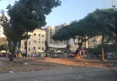  عودة الهدوء إلى شوارع لبنان بعد إخماد المظاهرات