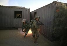 تدريبات الجيش الاسرائيلي