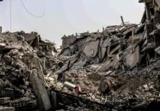 آثار الدمار في مدينة داريا بغوطة دمشق ..