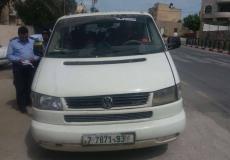 ضبط مركبة حمولة 7 ركاب بداخلها (24) طفل بطولكرم 