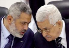 الرئيس عباس وهنية