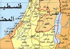 خريطة فلسطين