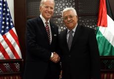 الرئيس محمود عباس وجو بايدن