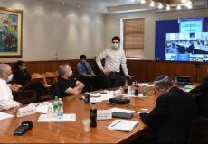 اجتماع اللجنة الوزارية الإسرائيليّة لإدارة أزمة كورونا