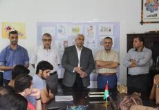 البرعاوي: الكاريكاتير من أهم الفنون الداعمة للقضية الفلسطينية