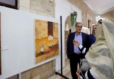 معرض الفنان محمد الحاج