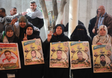 عائلات الأسرى الفلسطينيين -ارشيف-