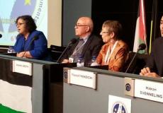 رأفت يشارك بالمؤتمر الأوروبي الأول حول مناهضة الاستيطان