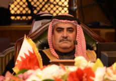 وزير خارجية مملكة البحرين الشيخ خالد بن أحمد بن محمد آل خليفة - ارشيفية 