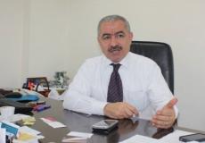 رئيس المجلس الاقتصادي للتنمية والإعمار/ بكدار محمد اشتية / ارشيفية