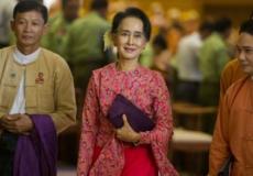 زعيمة ميانمار أونغ سان سو تشي