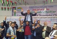 جانب من احتفالات الفائزين بالانتخابات