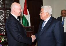 الرئيس عباس يلتقي مبعوث ترامب 