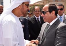 الرئيس المصري والشيخ محمد بن زايد