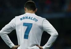 كريستيانو رونالدو  حمل رقم 7 مع ريال مدريد 8 مواسم 