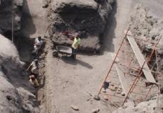 حفريات في وادي أهرامات بيرو