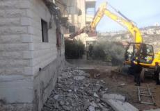 هدم مبنى سكني - ارشيف