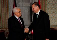الرئيس عباس وأردوغان - ارشيف