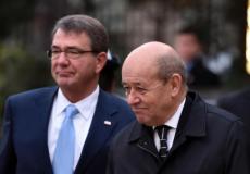 وزيرا الدفاع الأميركي والفرنسي