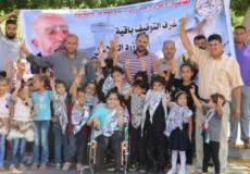 أطفال يتضامنون مع الأسرى "ارشيفية"