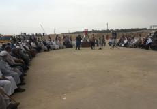 التجمع العشائري لدعم مسيرة العودة ينظم لقاء ثقافي شرق البريج