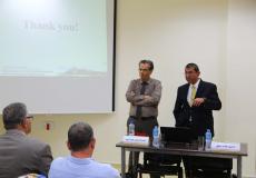 جامعة القدس تستضيف خبير الدولي في مجال أنظمة النقل الذكية 