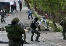 مواجهات بين جيش الاحتلال والفلسطينيين