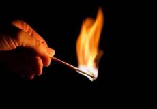 شاهد: حرق زوجته بالبنزين لهذا السبب