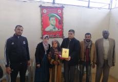 وفد قيادي في الجبهة الديمقراطية لتحرير فلسطين يزور عائلة الاسير ابراهيم عرام