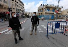 الإغلاق في محافظة نابلس- ارشيفية