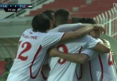 مباراة منتخب فلسطين وباكستان