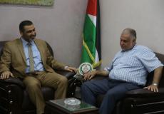 النائب العام في غزة يستقبل اتحاد الألومنيوم صناعات