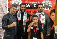 هنية يقدم مليون ونصف ليرة لأبطال فلسطين