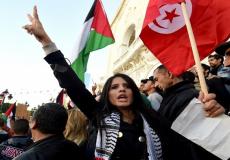تظاهرة سابقة في تونس - توضيحية